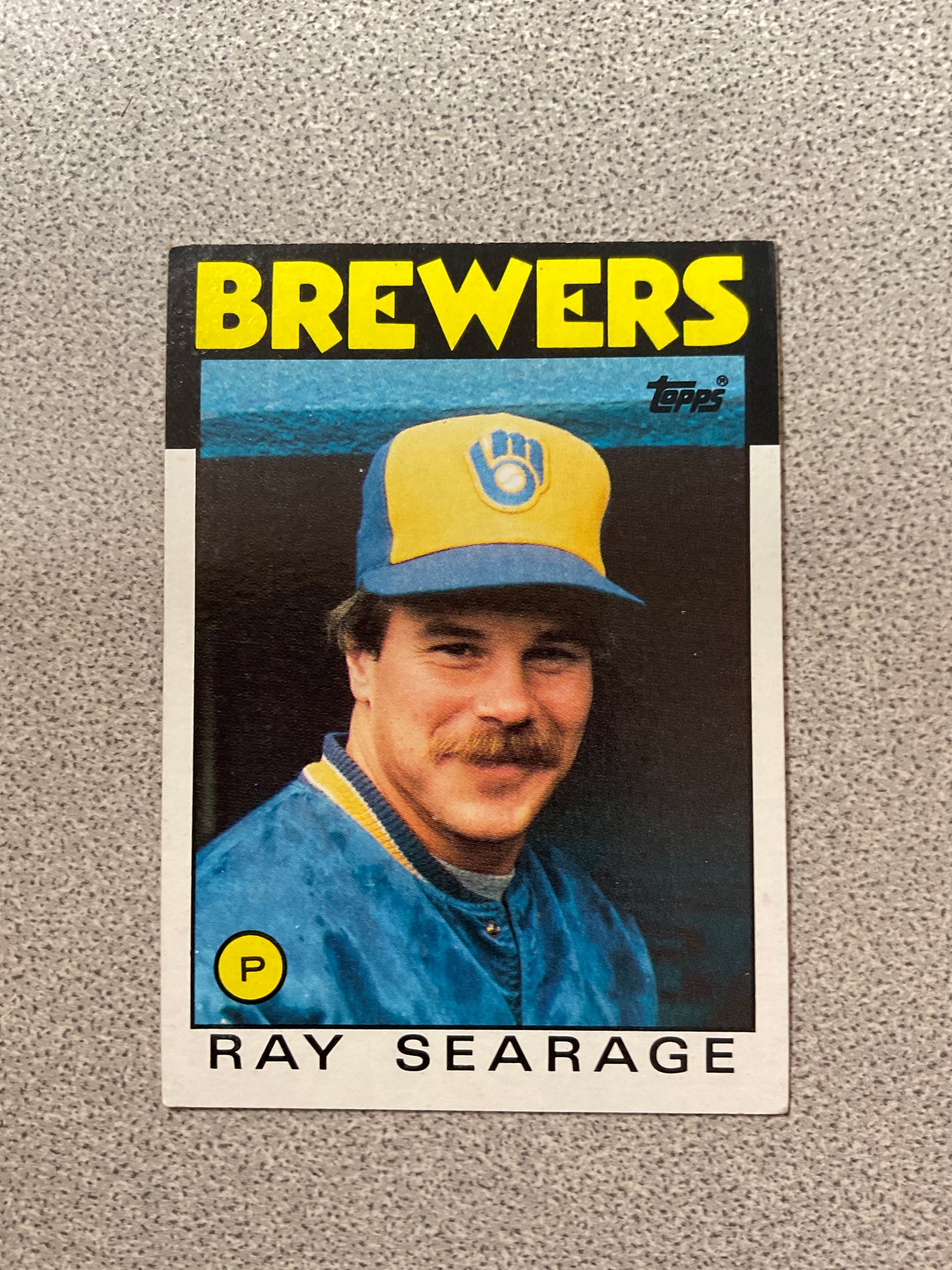 Baseball Card Ray Searage