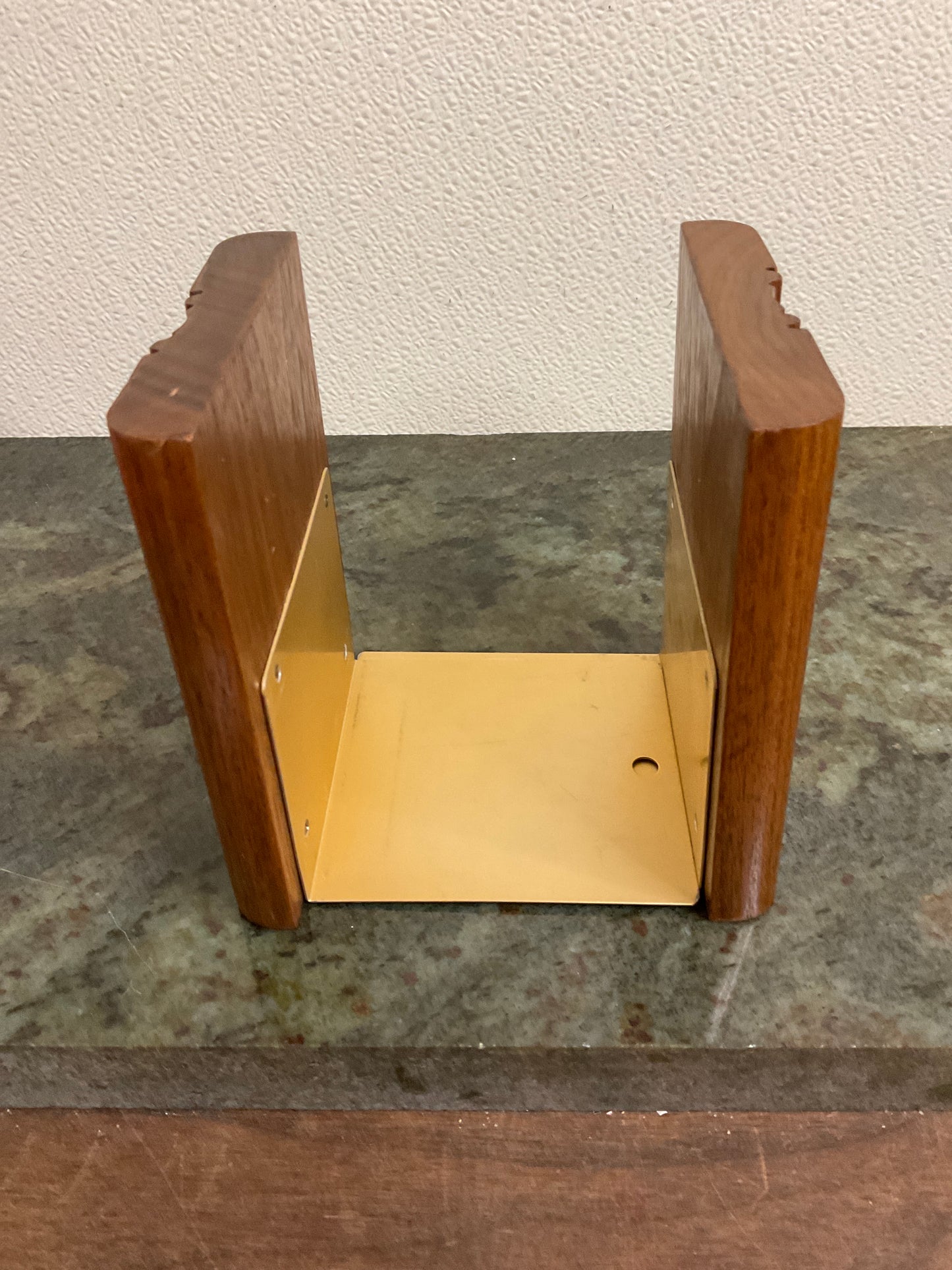 Wood Book Ends