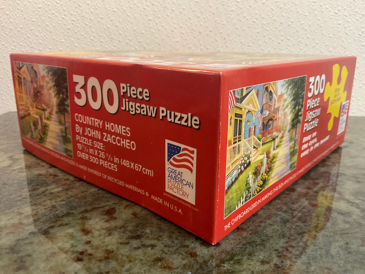 300 Large Piece Country Homes Puzzle