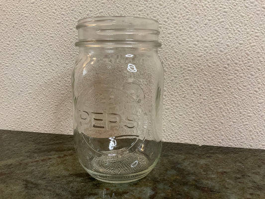 Vintage Pepsi Golden Harvest Mason Jar