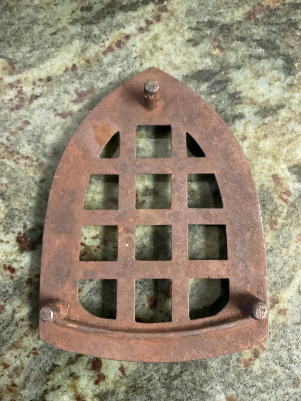 Antique Sad Iron Trivet