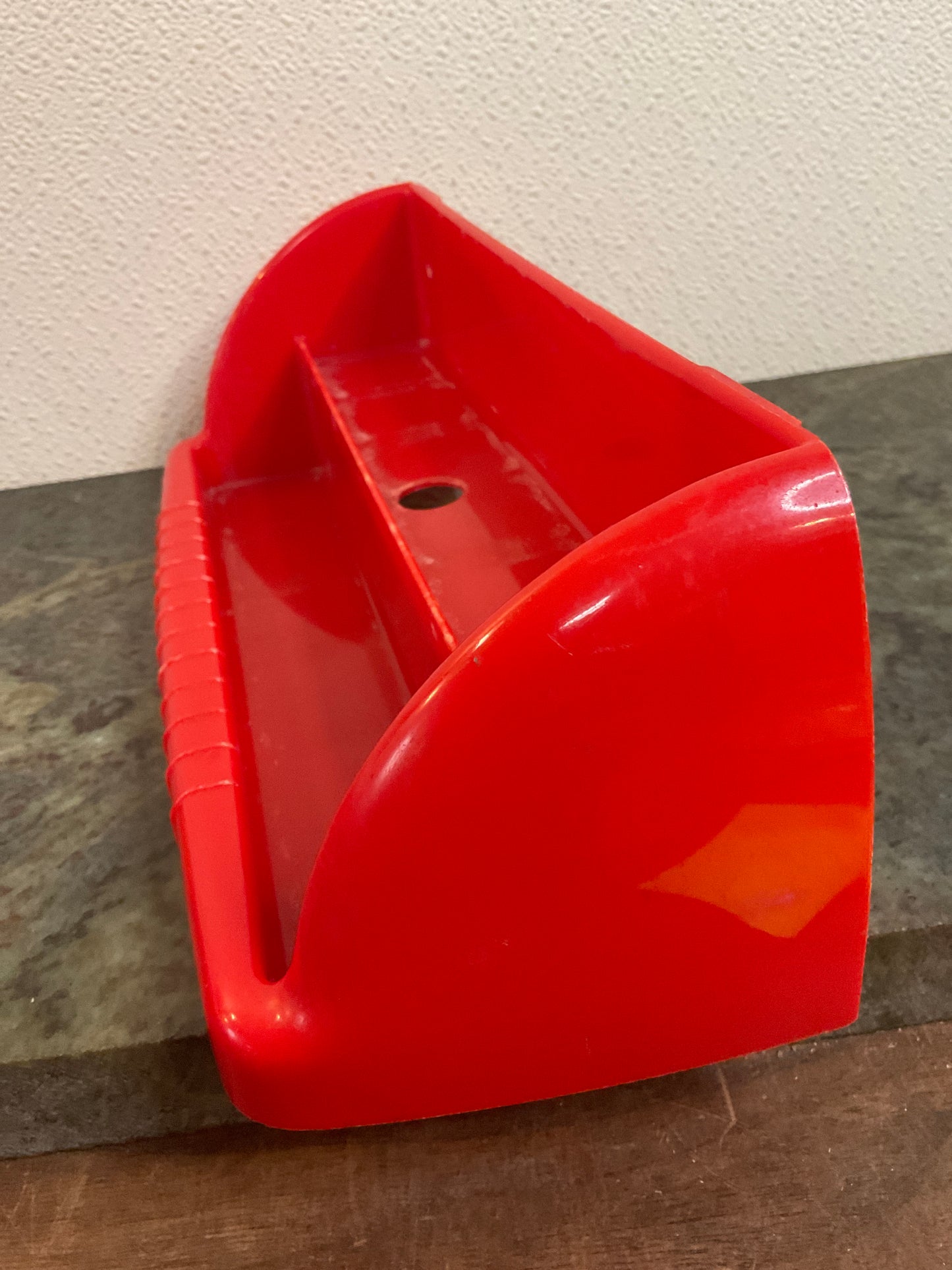 Vintage Griffith Red Plastic Spice Rack Only