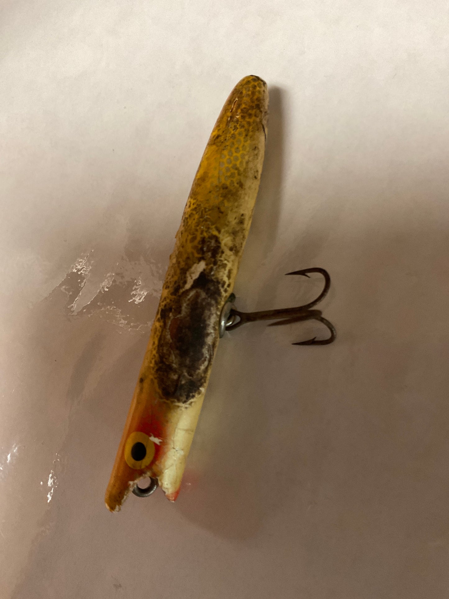 Vtg Lure missing one hook