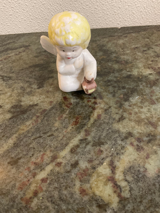 Vintage ROC Porcelain Angel Figurine