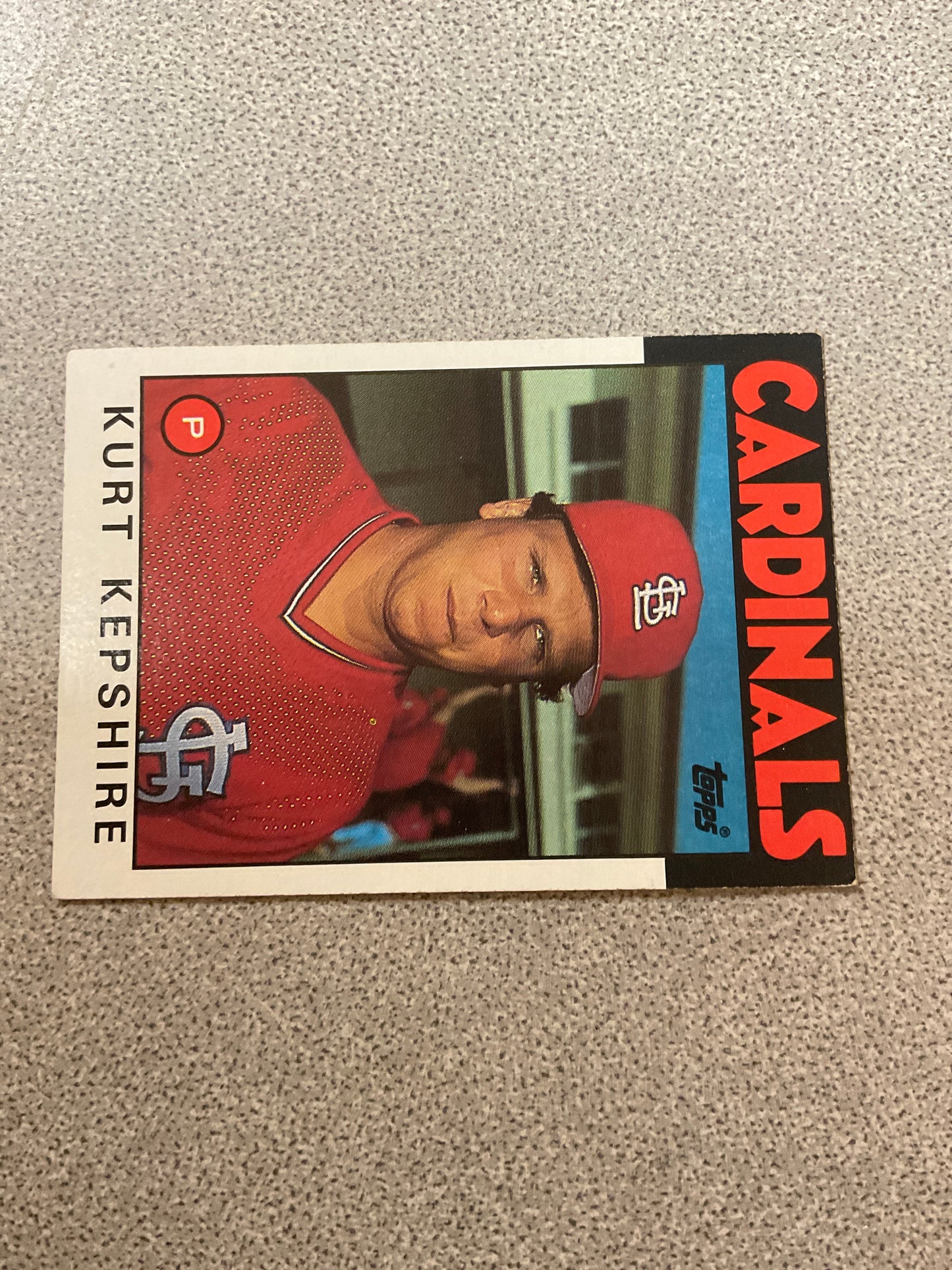 Baseball Card Kurt Kepshire