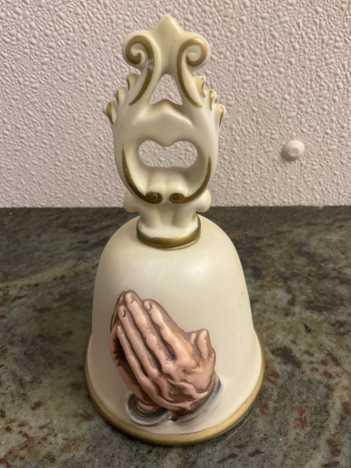 HOMCO Praying Hands Bell
