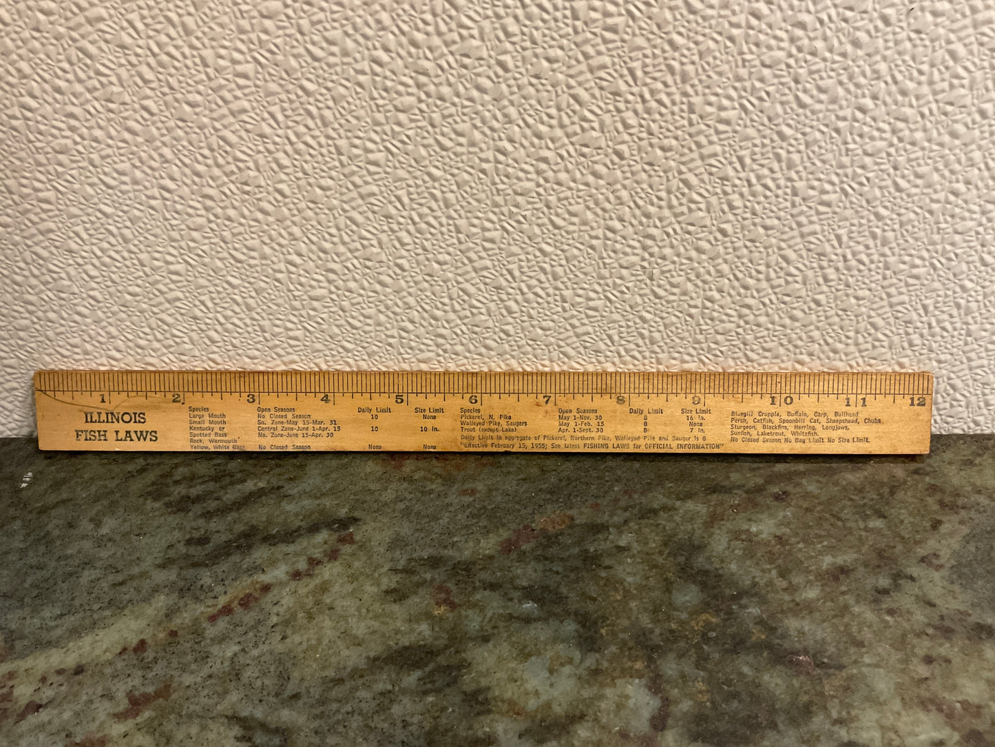 1955 ‘Schenley Whiskies of Elegance’ Ruler