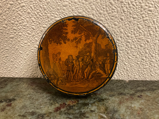 19th Century Lacquer Snuff Box