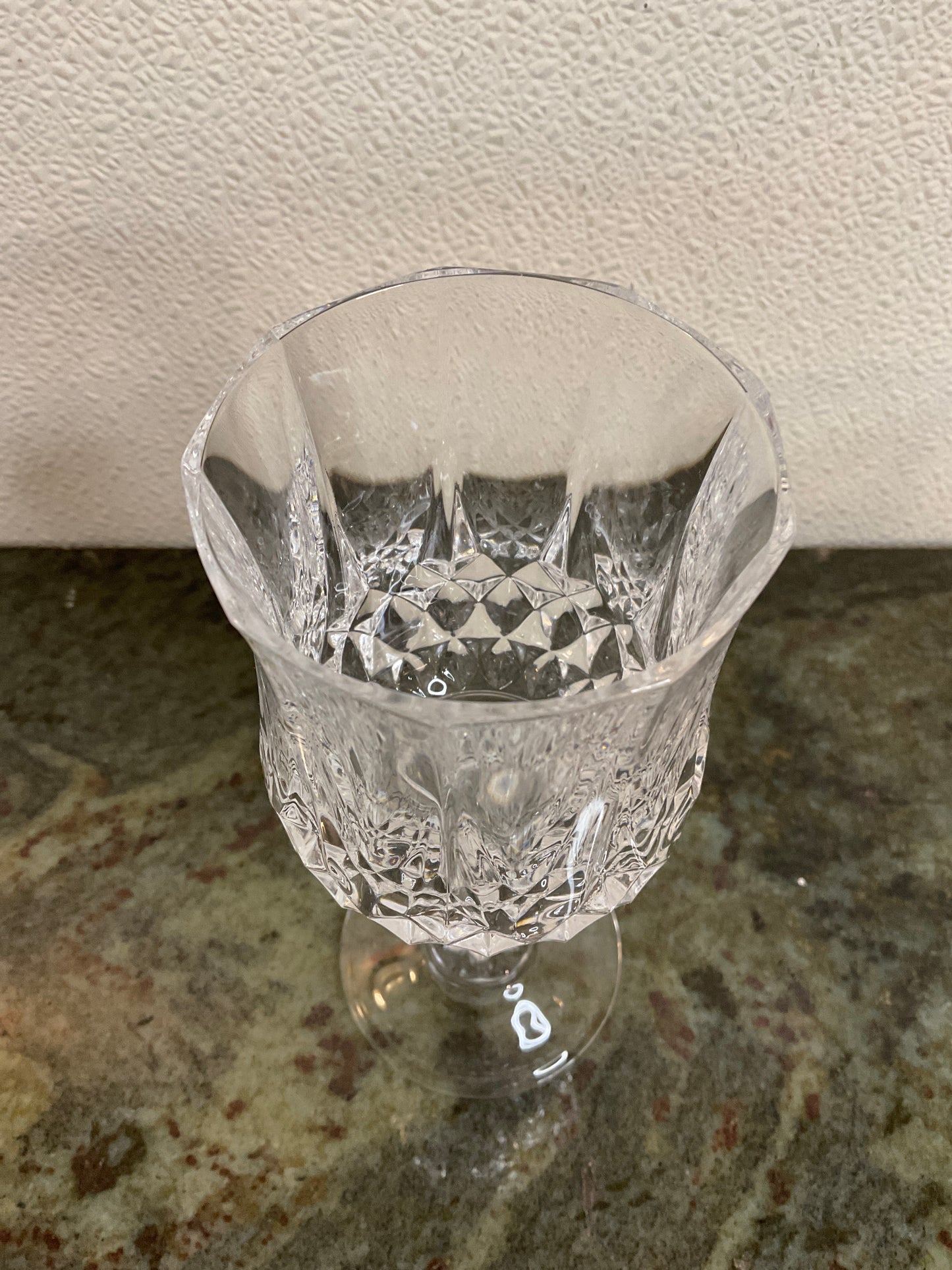 Vintage Cristal D’Arques Wine Glass