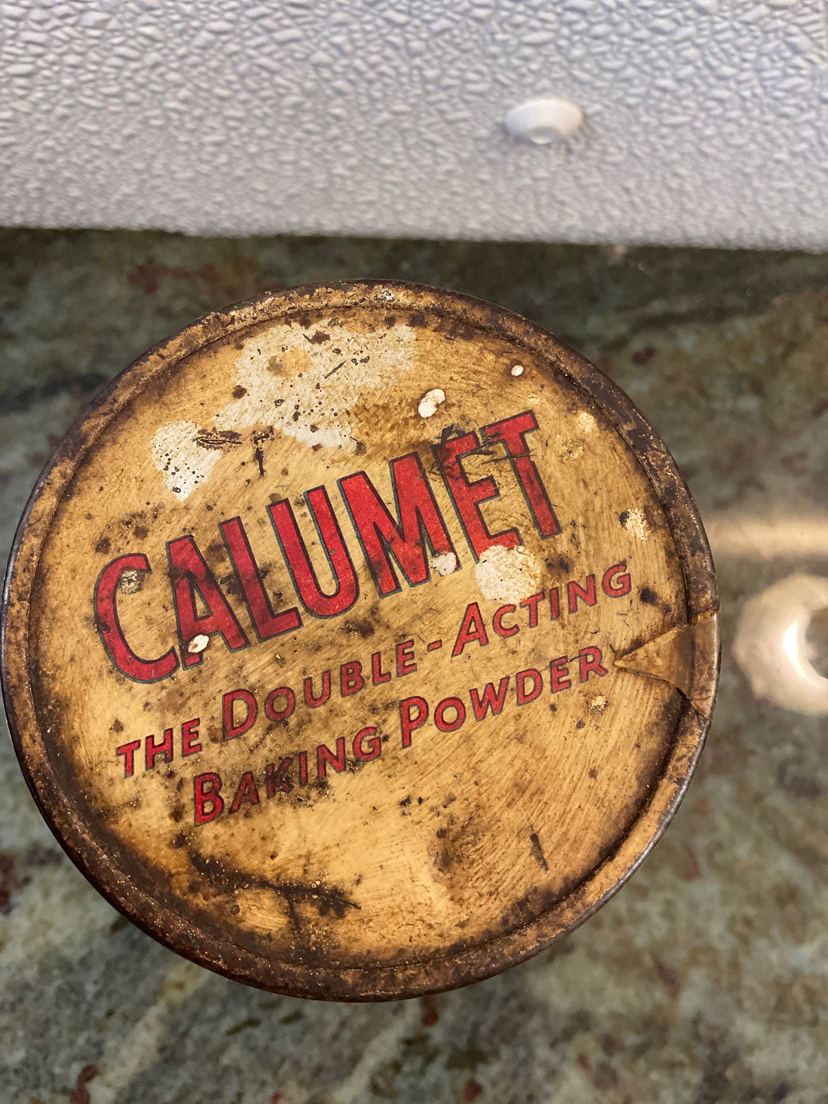 Calumet Baking Powder Tin