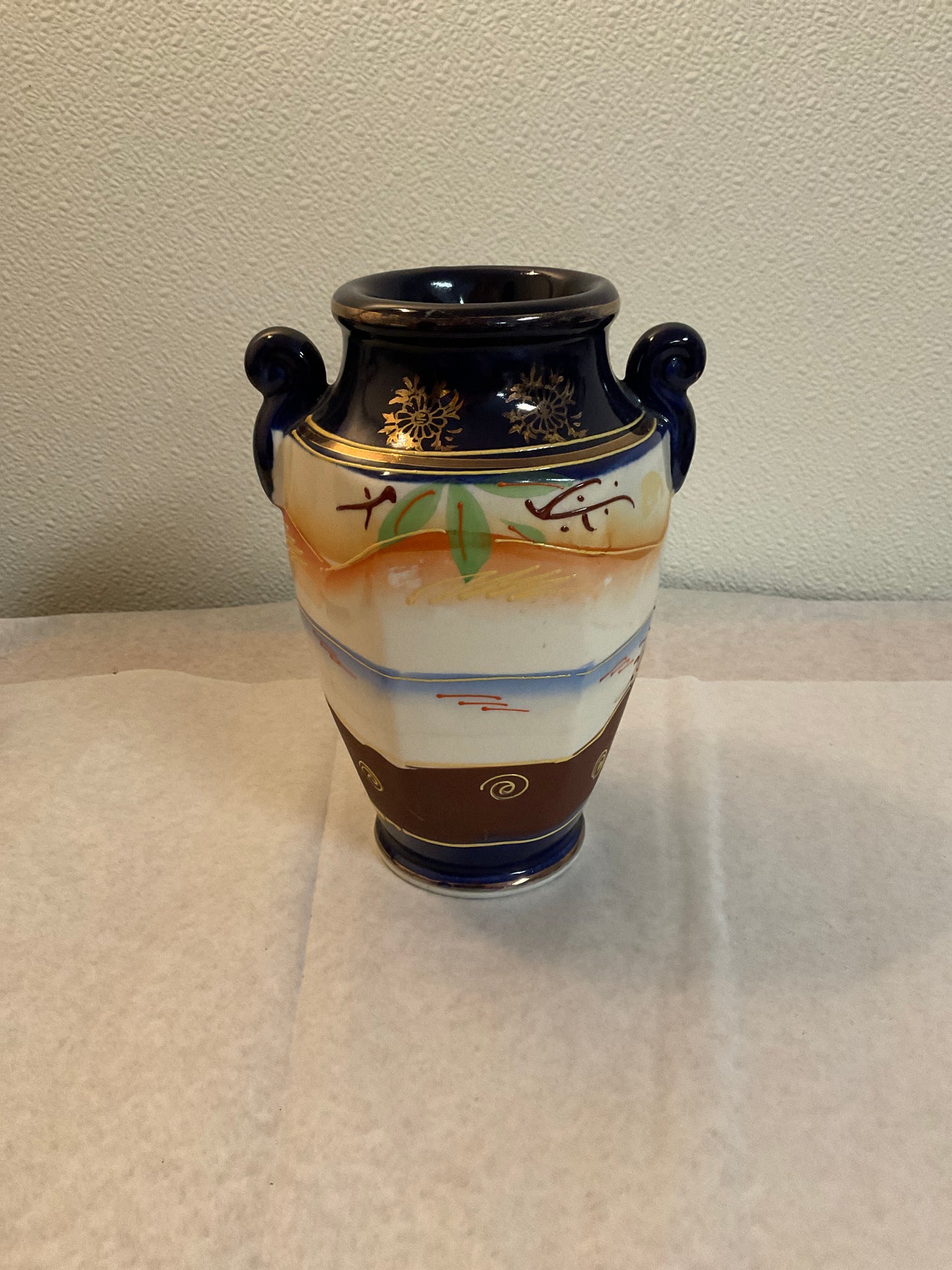 Vintage Japanese Moriage Vase