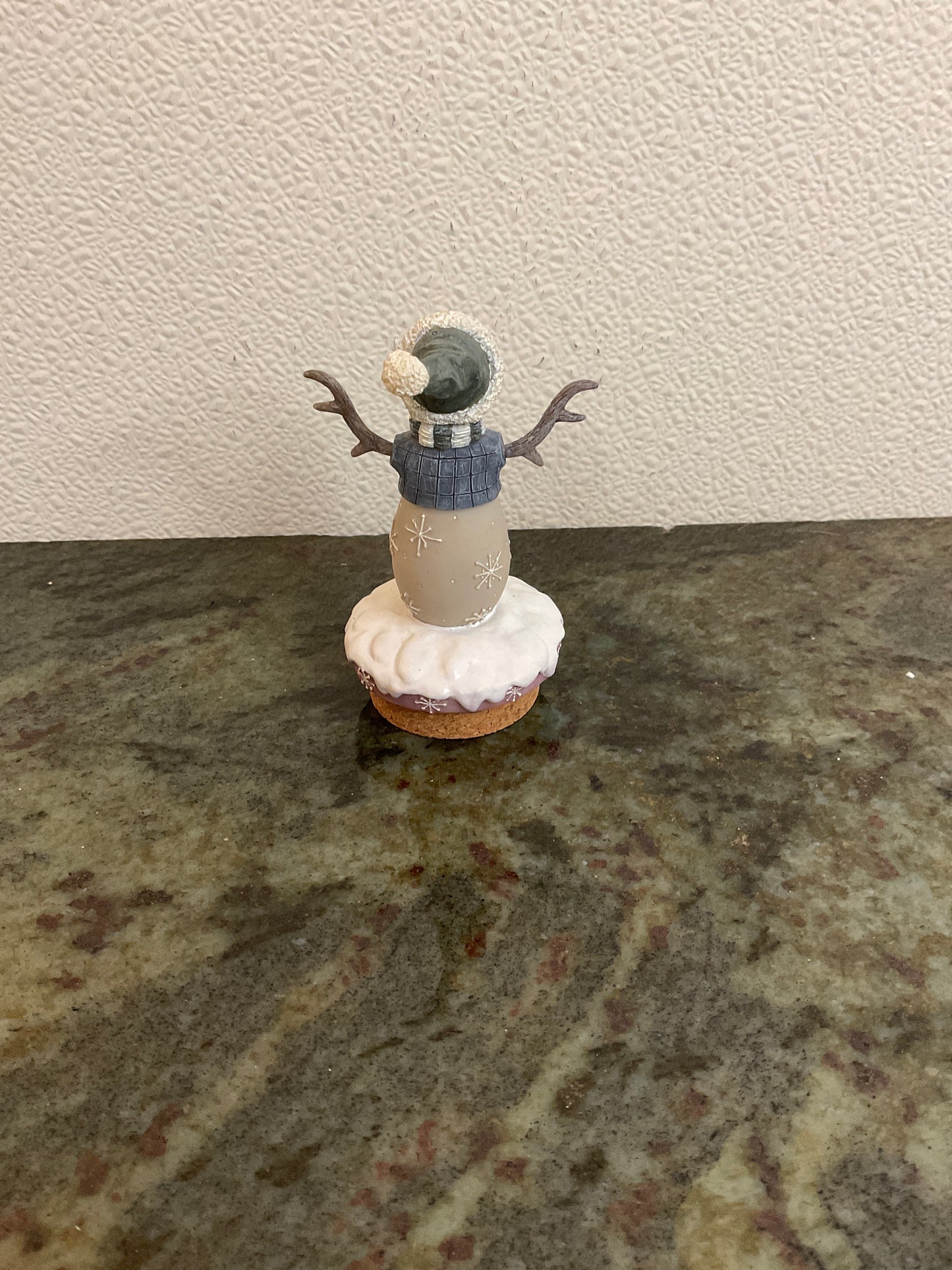 The Grand Snowman Star Candle Topper