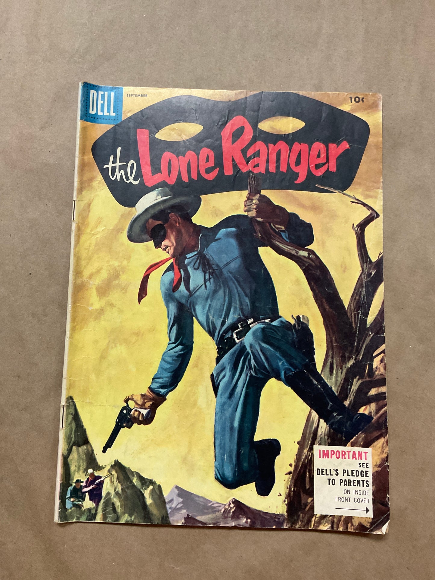 The Lone Ranger Sept. 1955 Comic Book