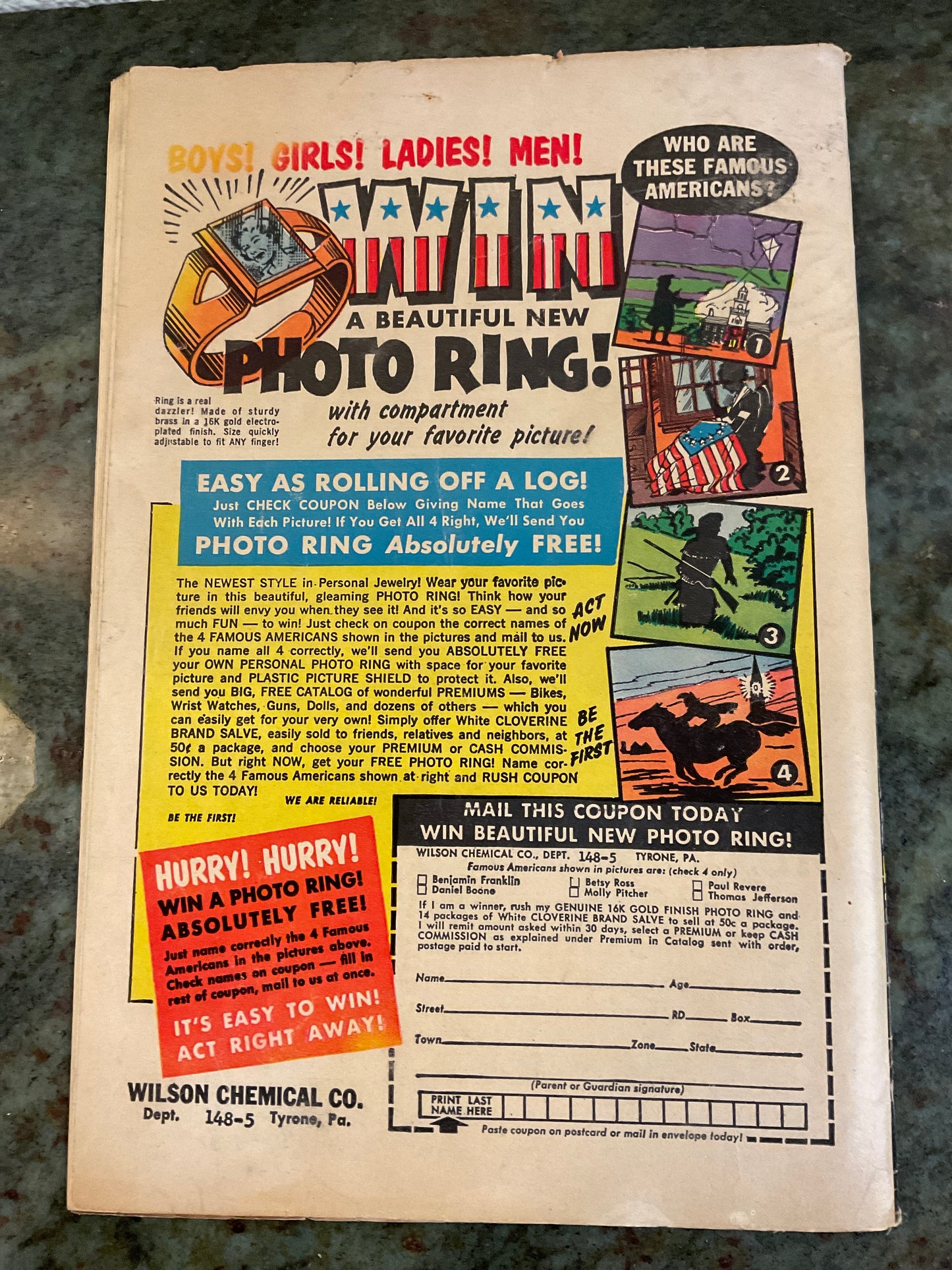 Comic Book Tales of Suspense August 1961