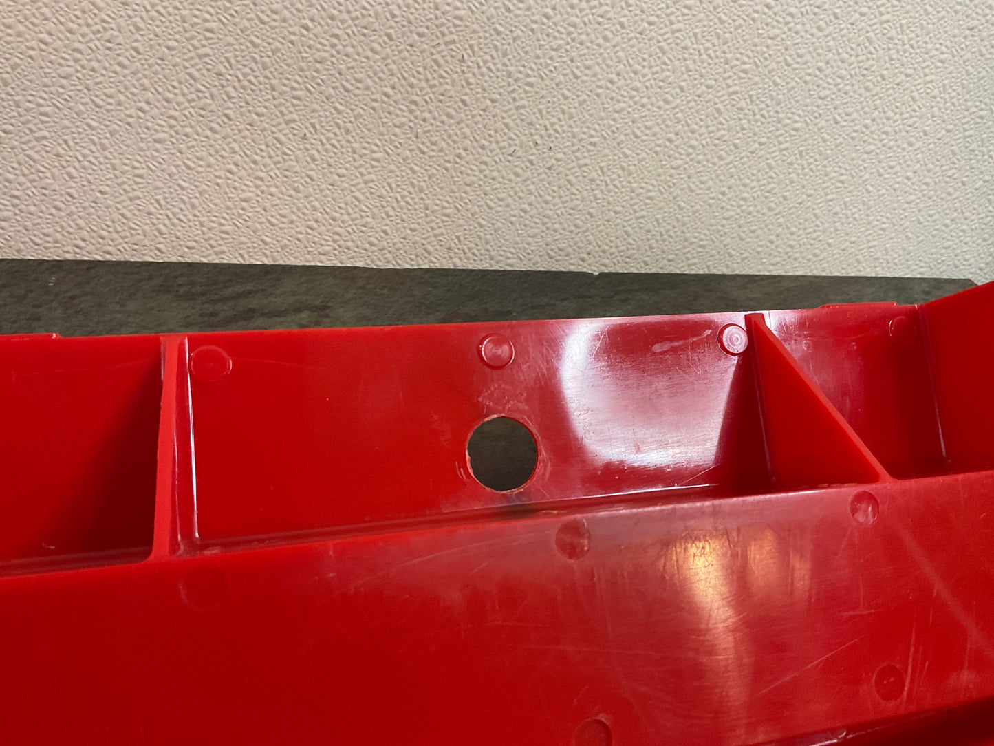 Vintage Griffith Red Plastic Spice Rack Only