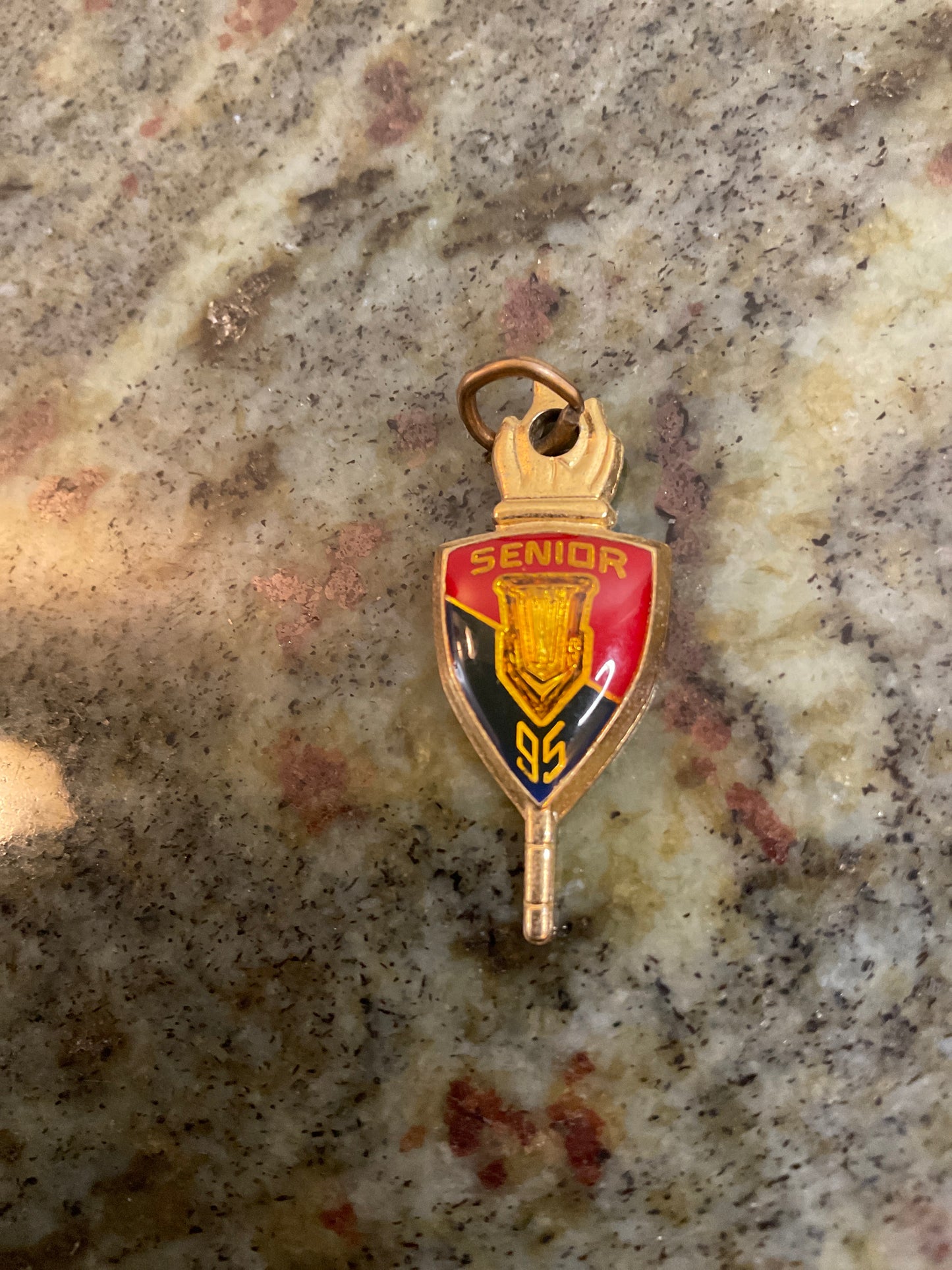 Josten Class Of ‘95 Senior Key Charm Pendant