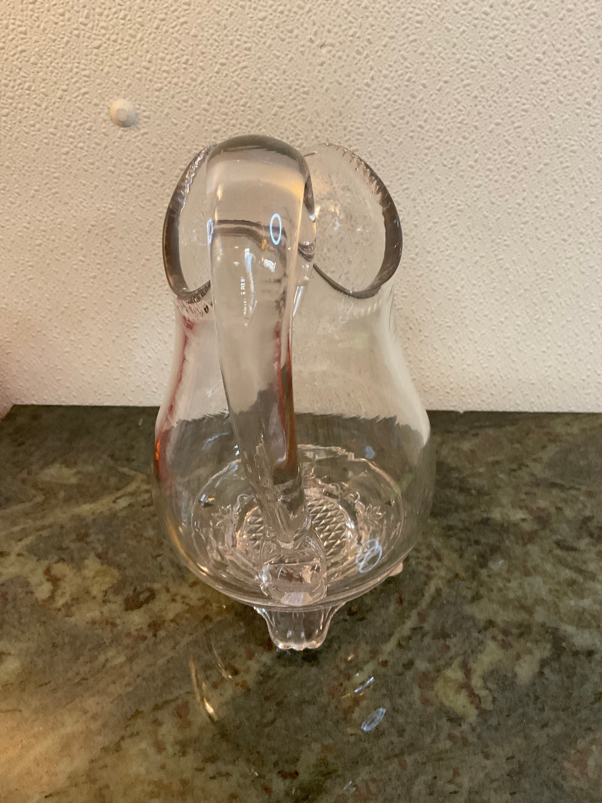 Vintage Glass Pitcher