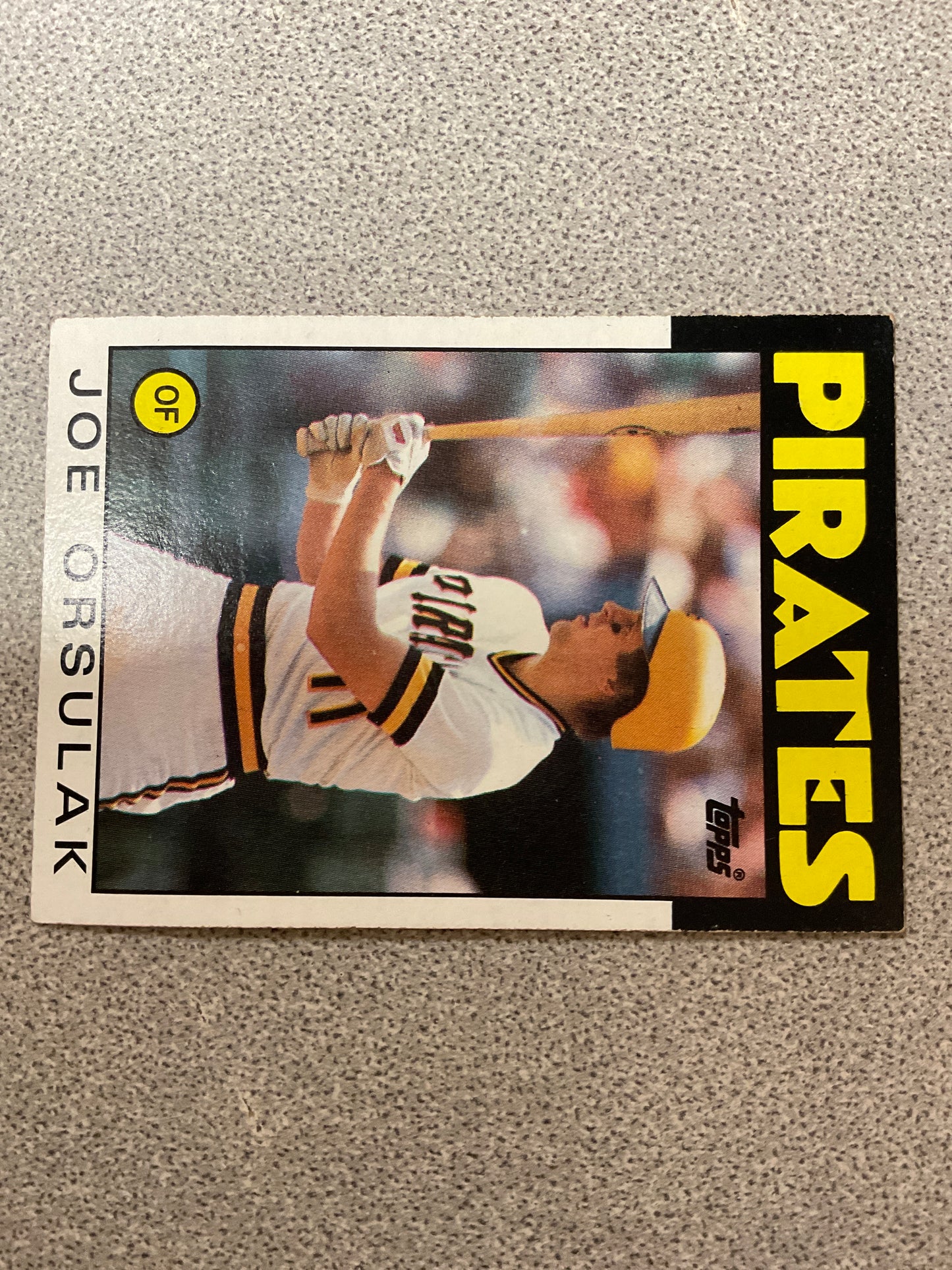 Baseball Card Joe Orsulak