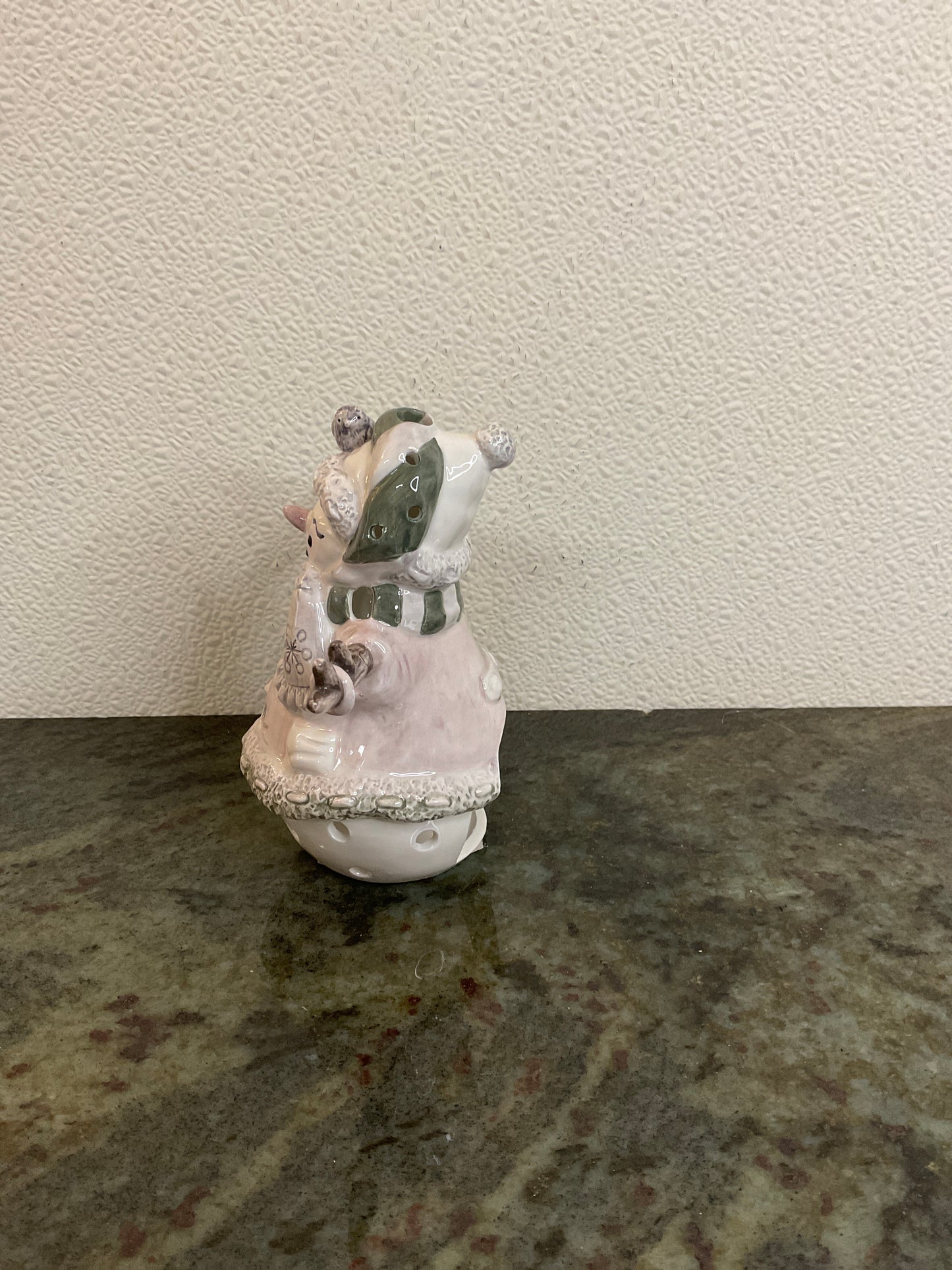 The Grand Snowman Birdie Tea Candle Holder