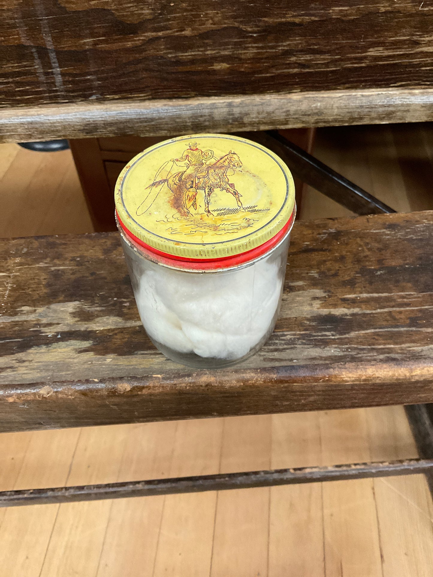 Vintage Cowboy Jar