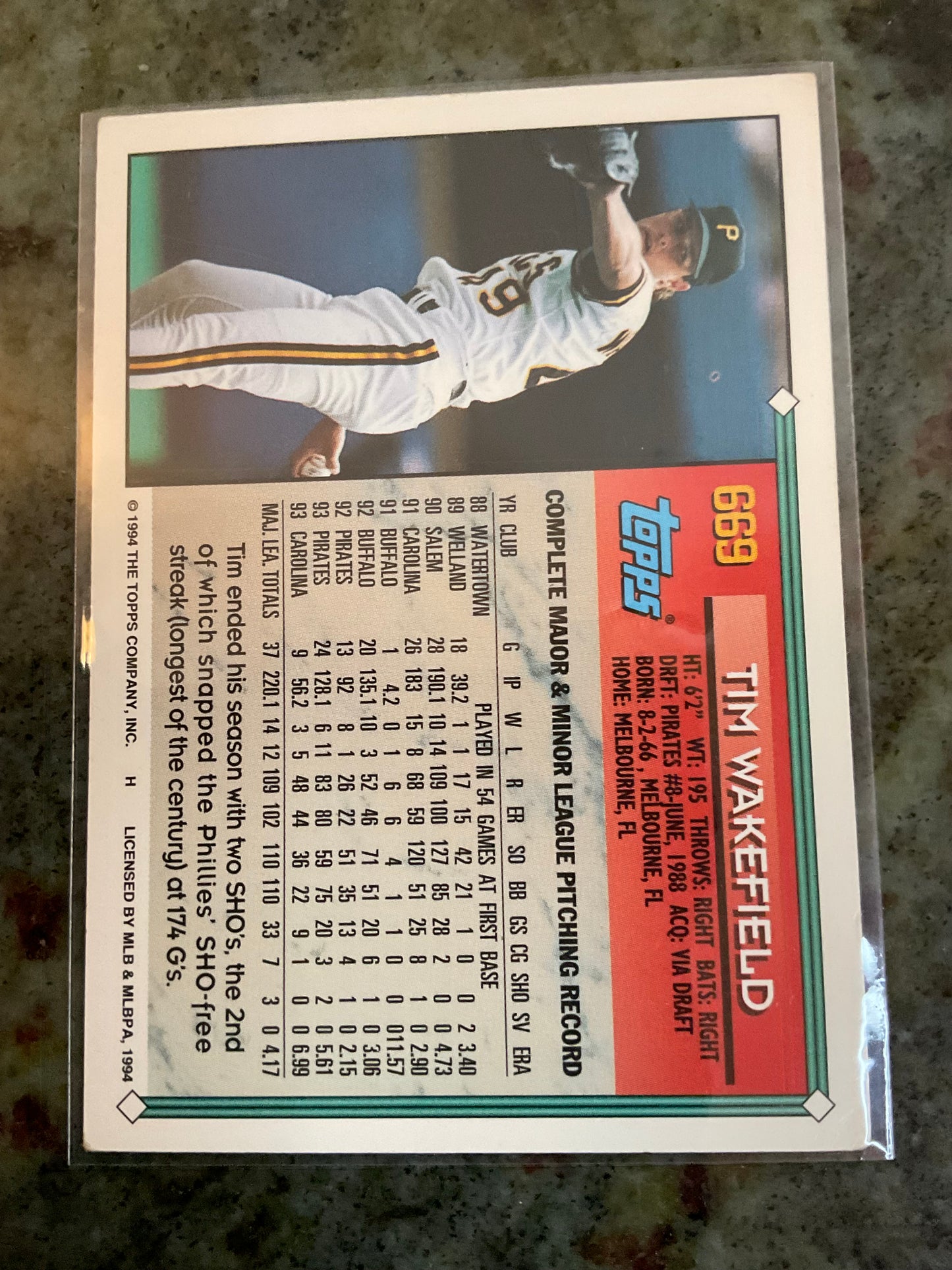 Tim Wakefield Pirates