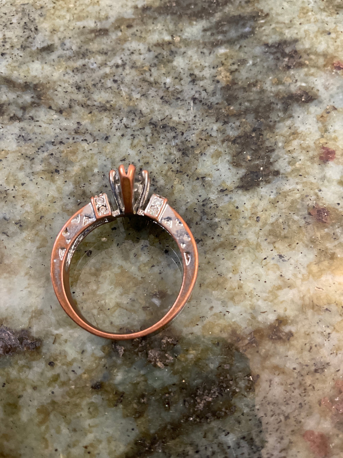 Ring Marquise Ring Iridescent Stone
