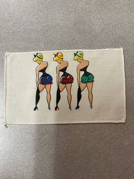Vintage Lady’s Cocktail Napkins