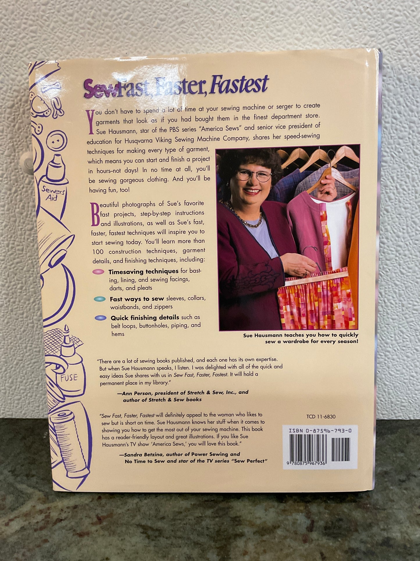 Book Sew Fast, Faster, Fastest 1998