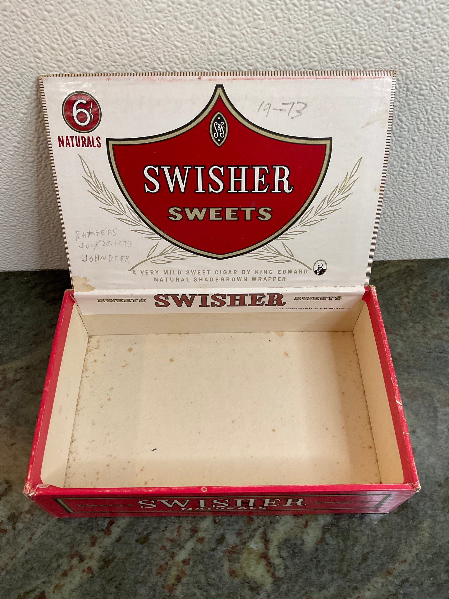 Swisher Sweets Cigar Box