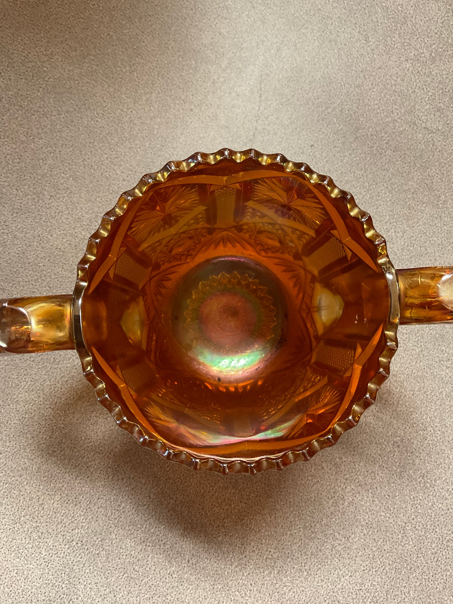 Imperial Glass Company Sugar Bowl