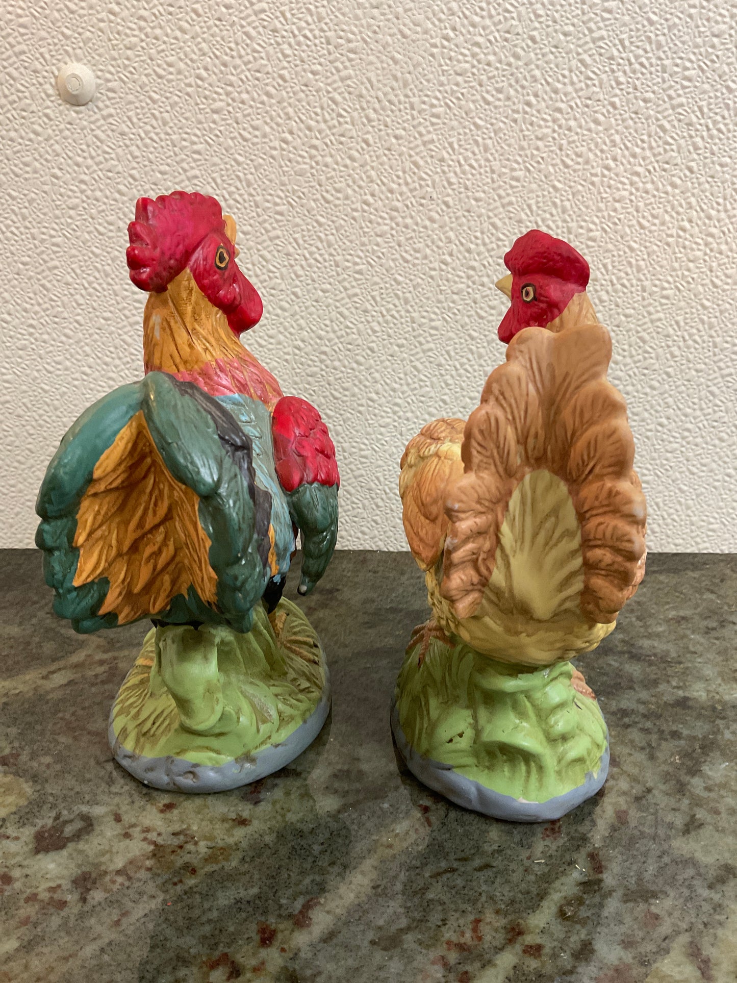 Hen & Rooster Set of 2