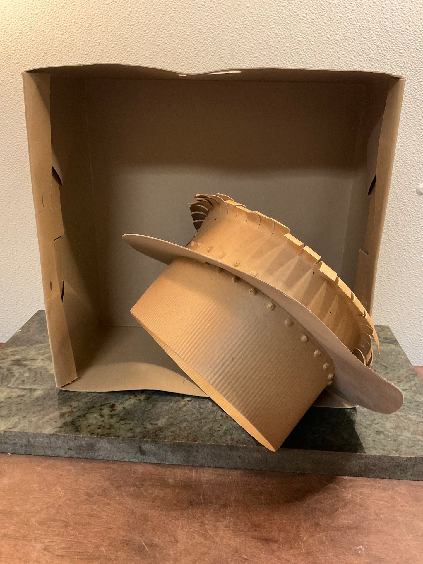 Hat Box from Black’s former department store in Waterloo IA