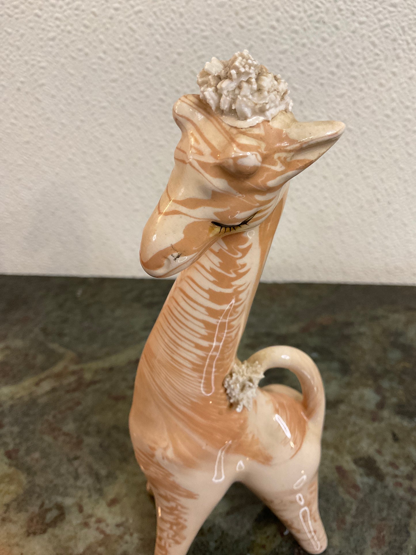 Vintage Enesco Giraffe Ceramic Figurine
