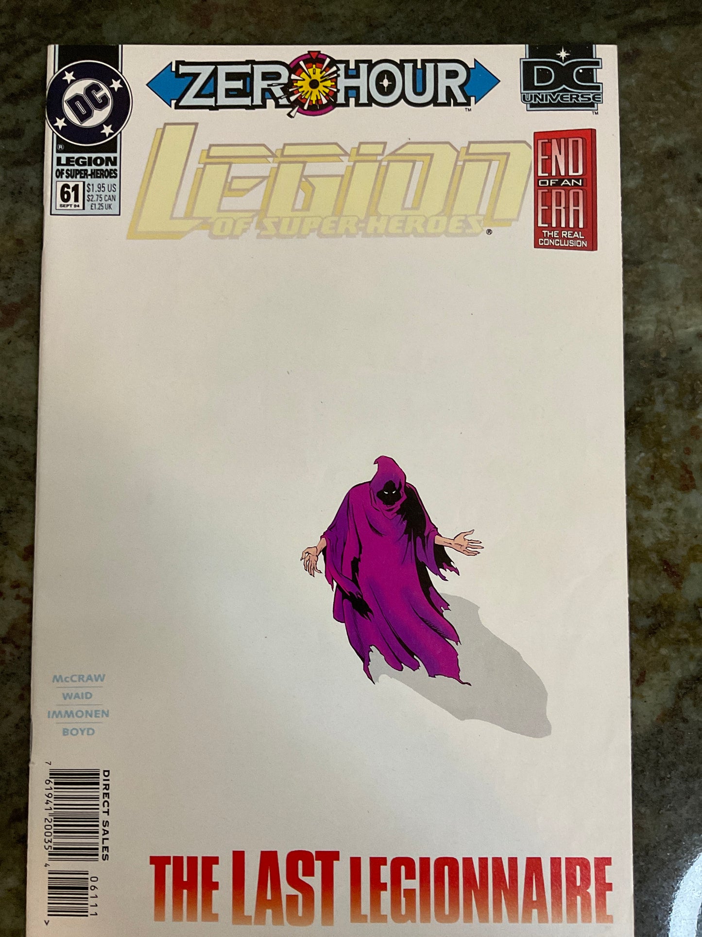 Comic Book 1994 Legion Of Superheroes