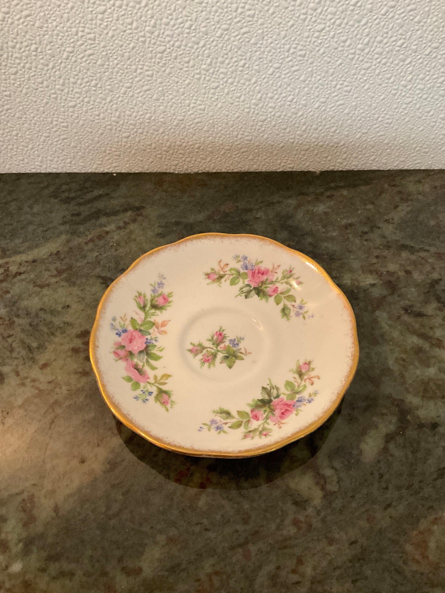 Fine Bone Roslyn China Made in England Saucer