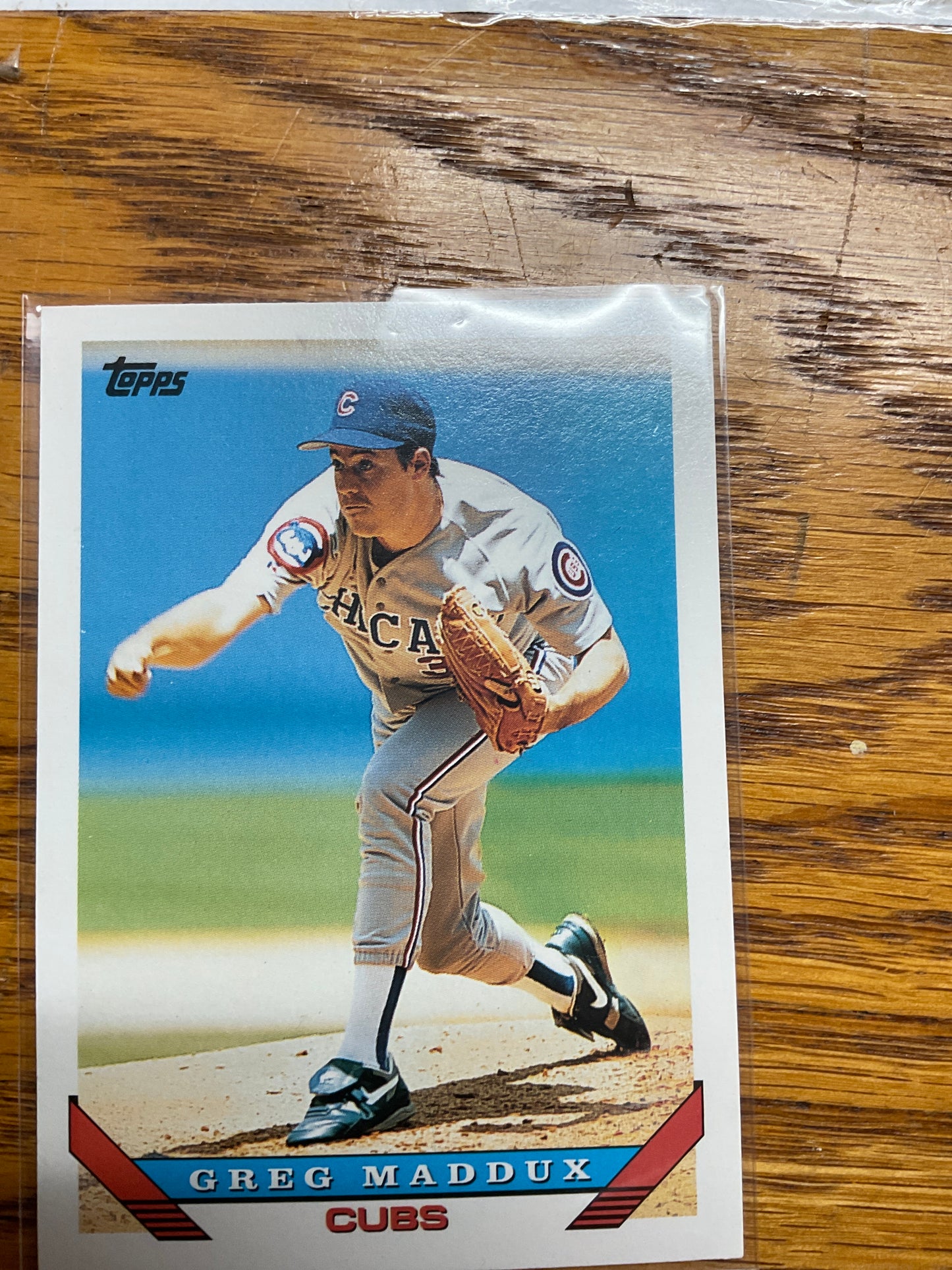 Baseball Card Greg Maddux