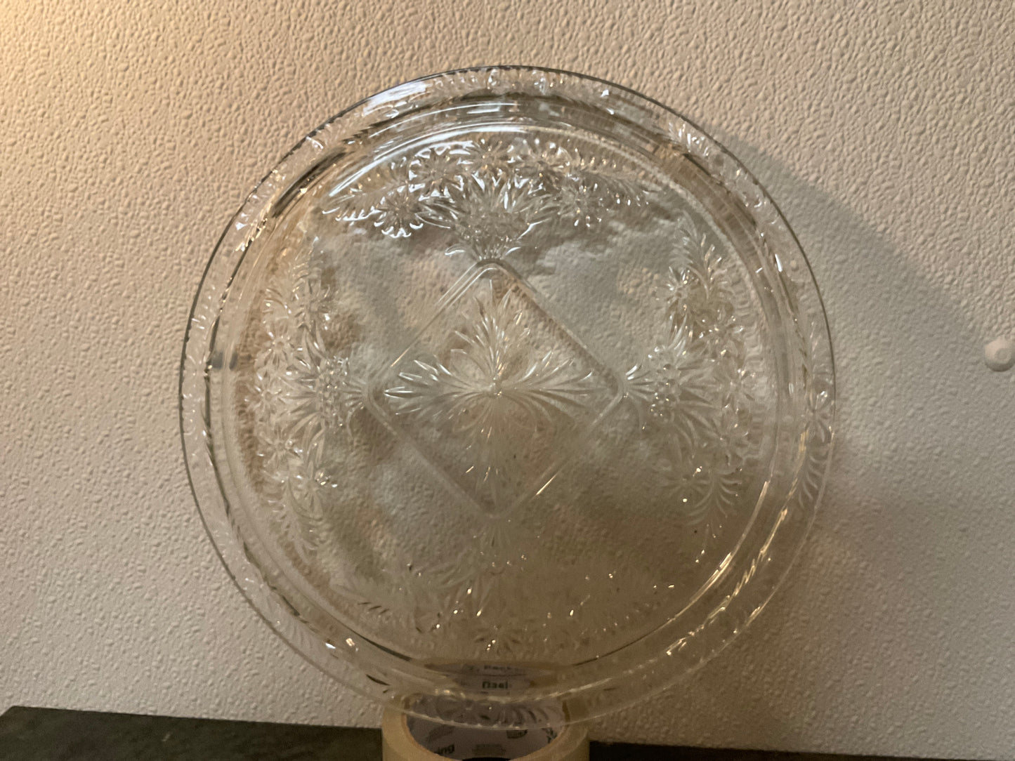 Indiana Glass Line 731 Cake Plate 1930’s