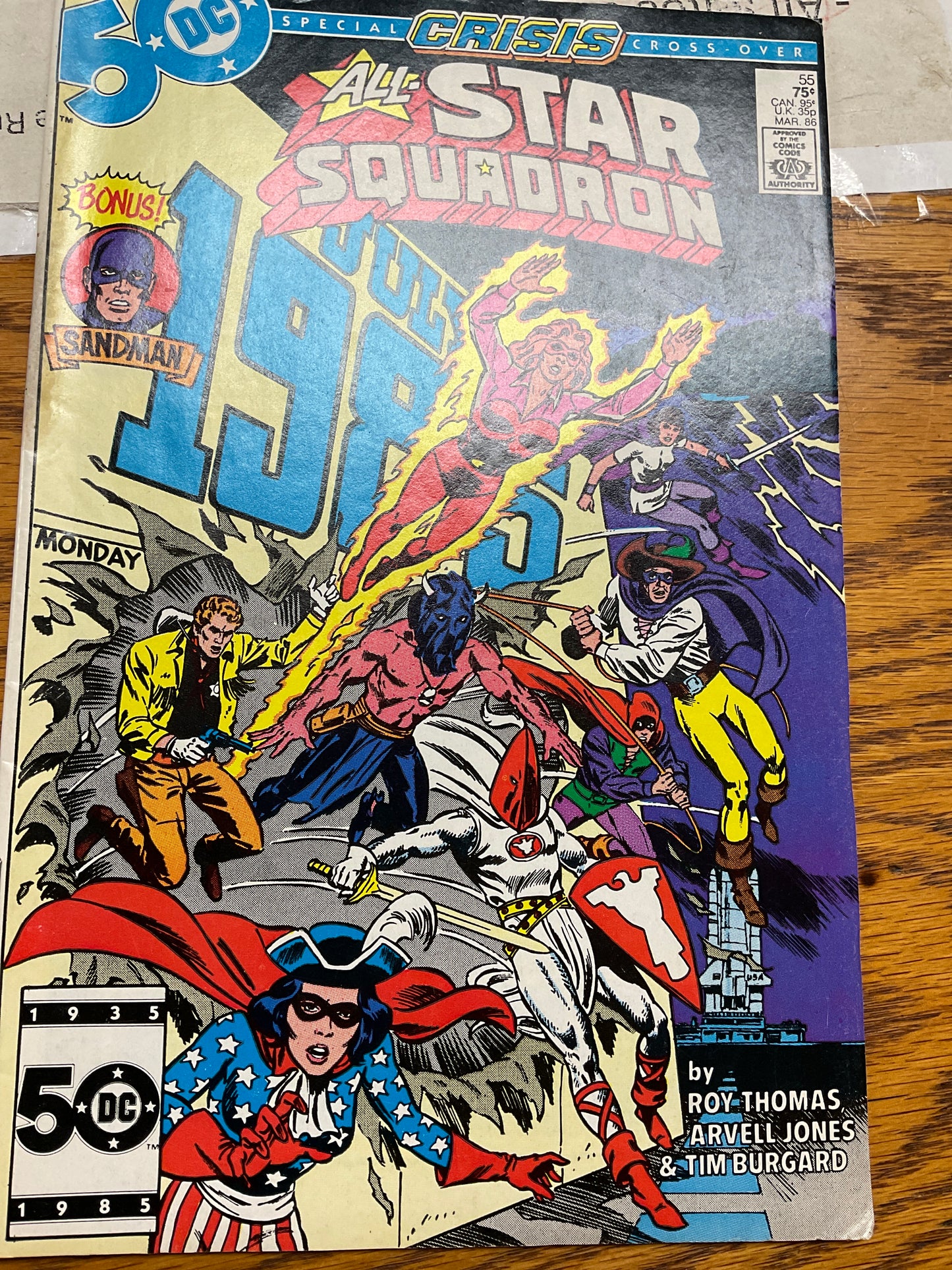 Comic Book All Star Squadron