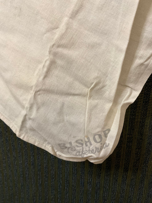 Vintage Bishop Cafeteria Cloth Napkin
