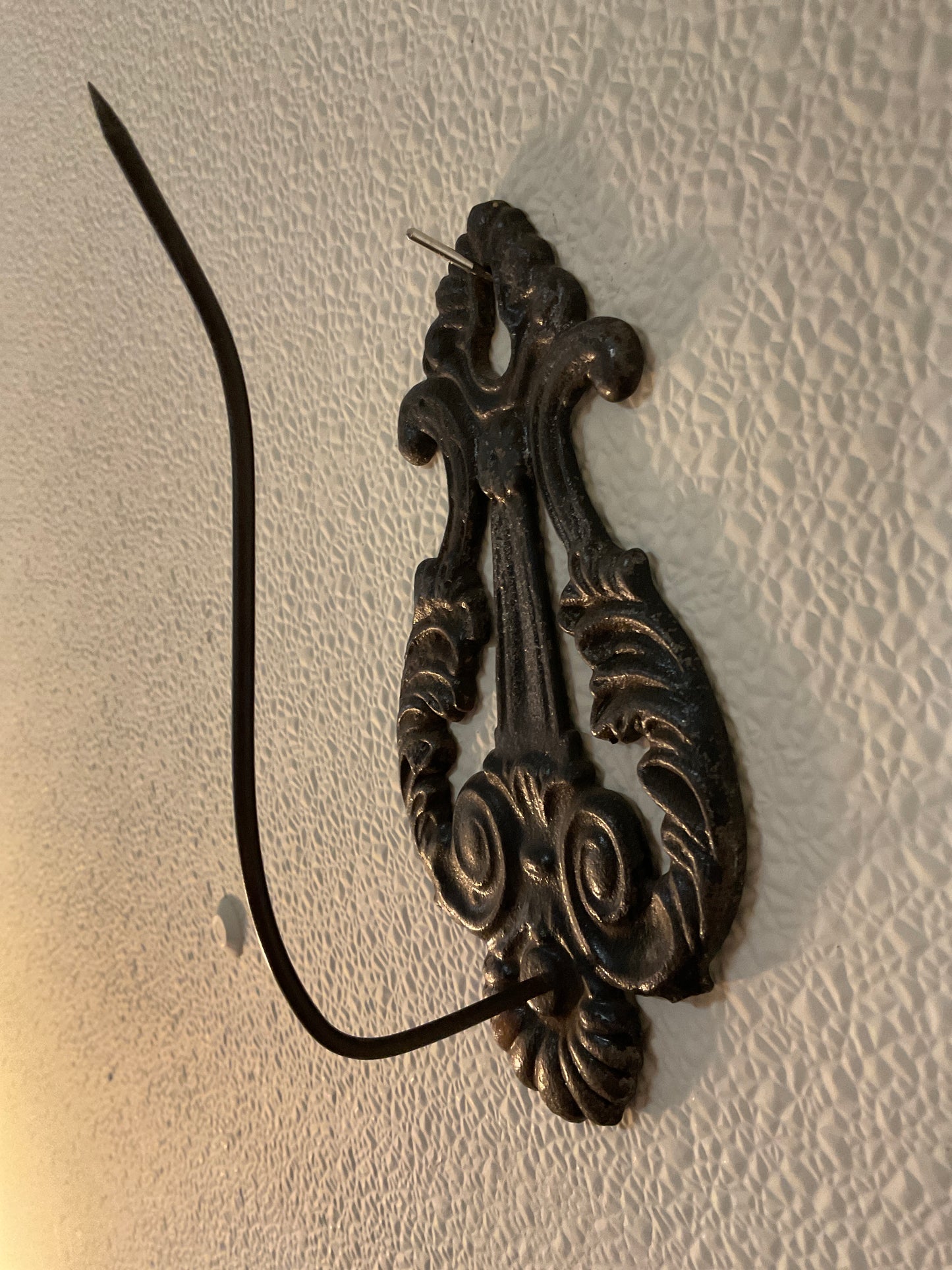 Vintage Wall Mount Cast Iron Receipt Holder