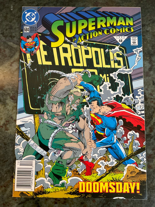 1992 Action Comic #684