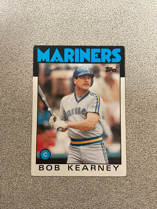 Baseball Card Bob Kearney