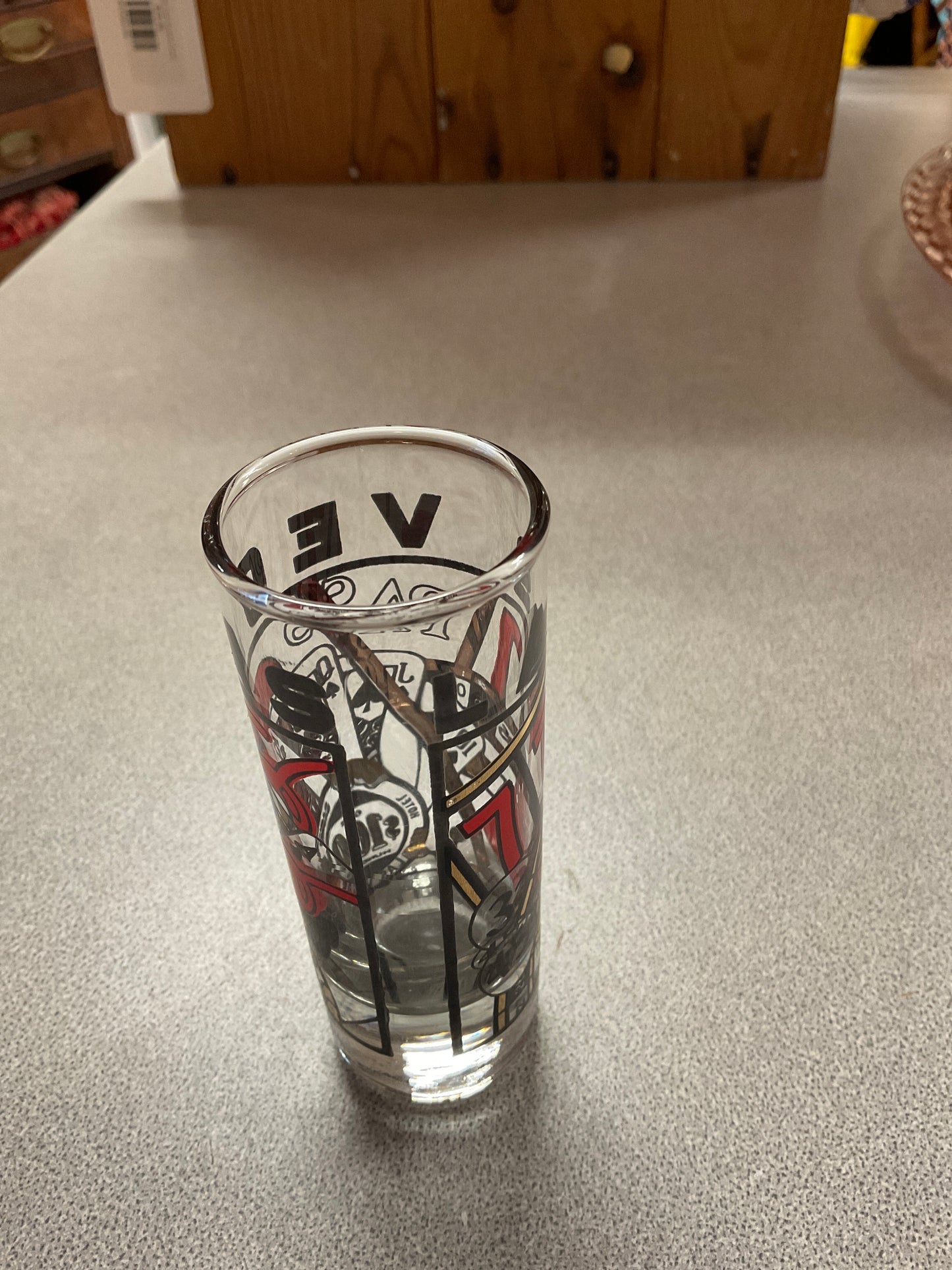 Las Vegas Casino Tall Shot Glass