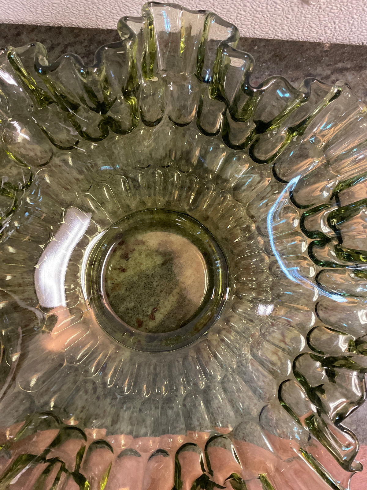 1960’s Fenton Thumbprint Bowl