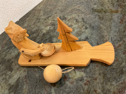 Russian Bogorodskoye Hand Carved Action Toy