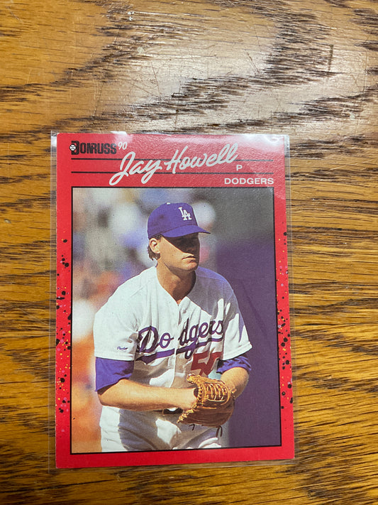Baseball Card Jay Howell