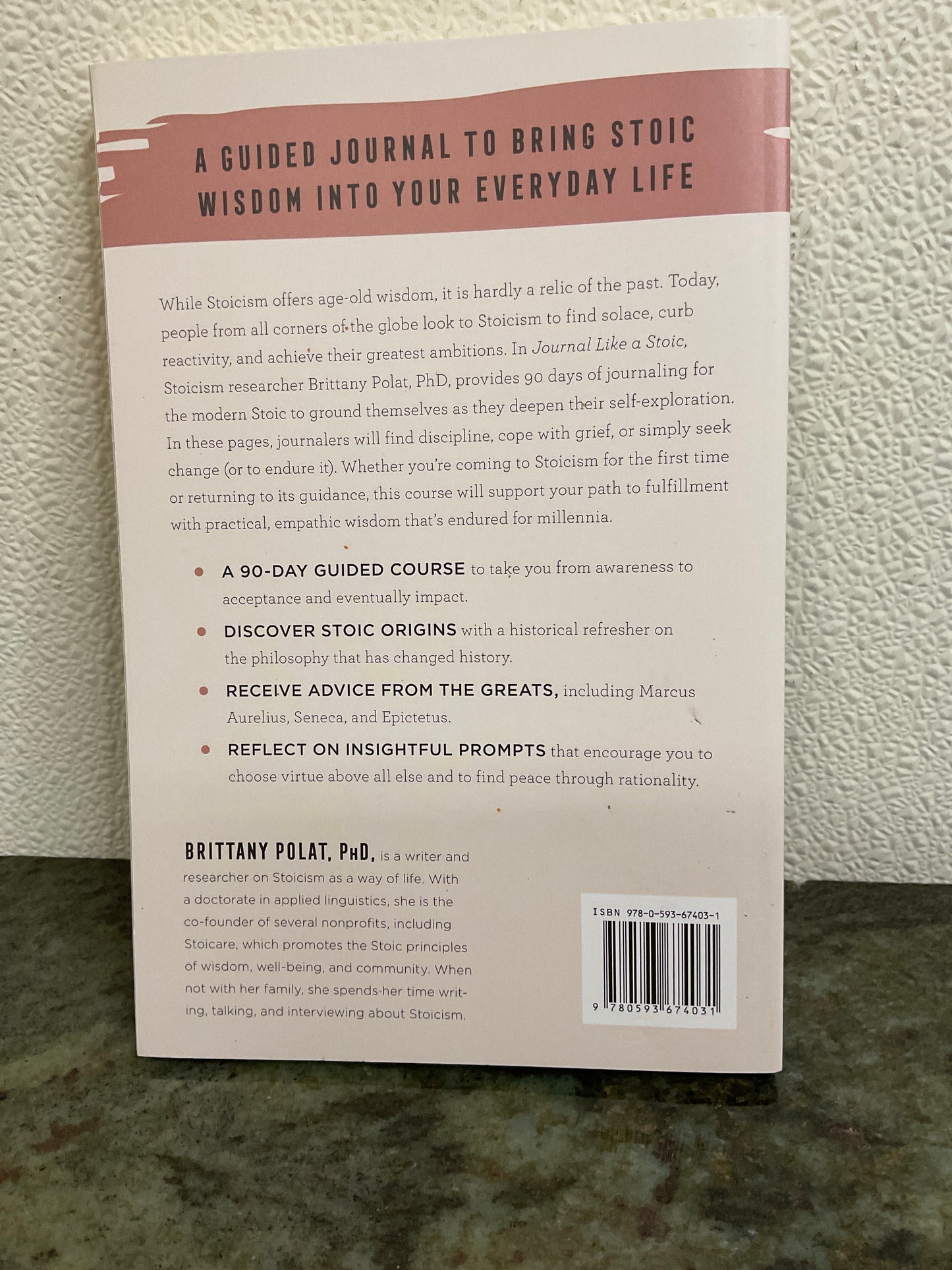 A 90-Day Stoicism Program Brittany Polat PHD