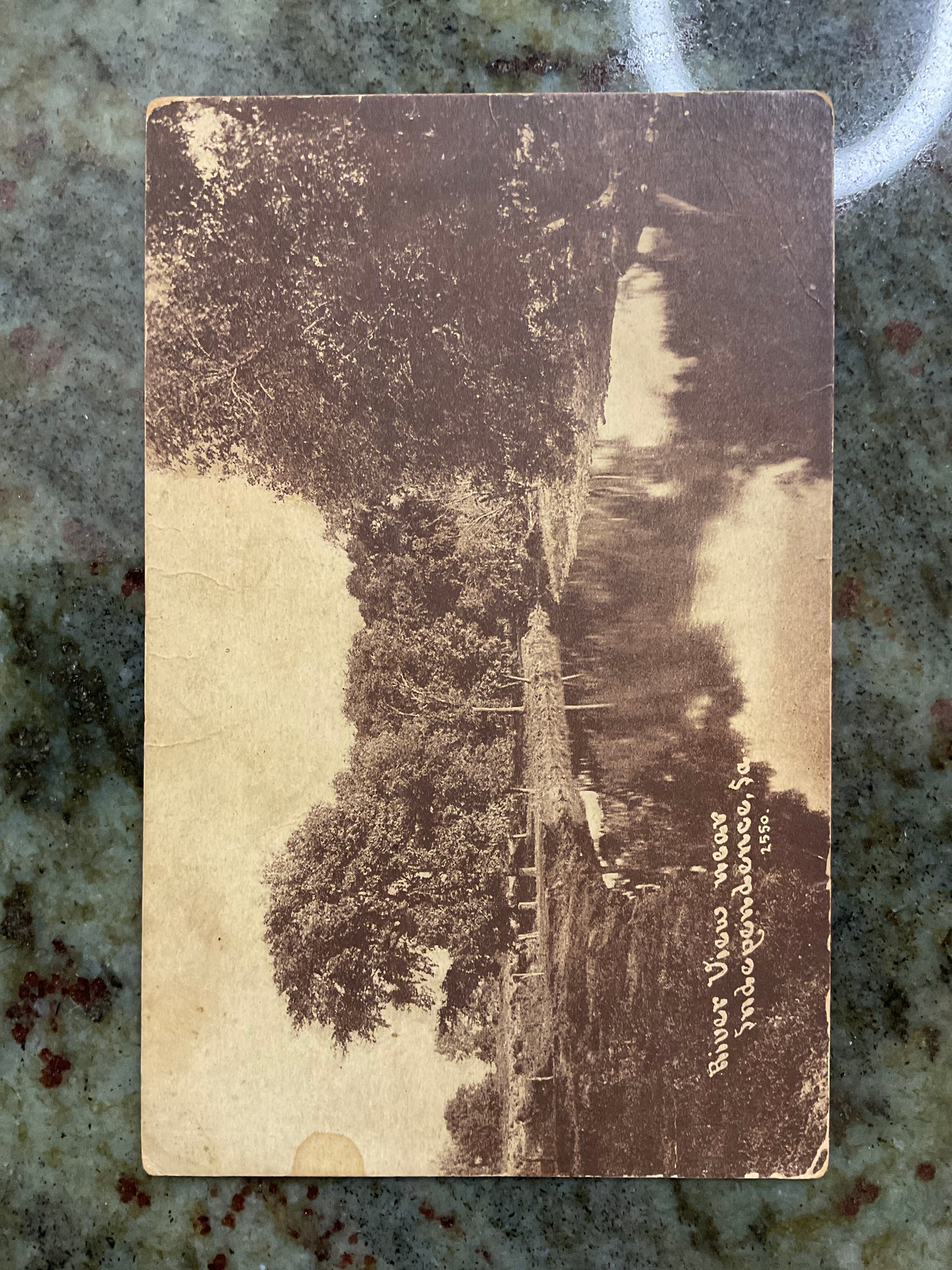 River View near Indep. IA Post Card