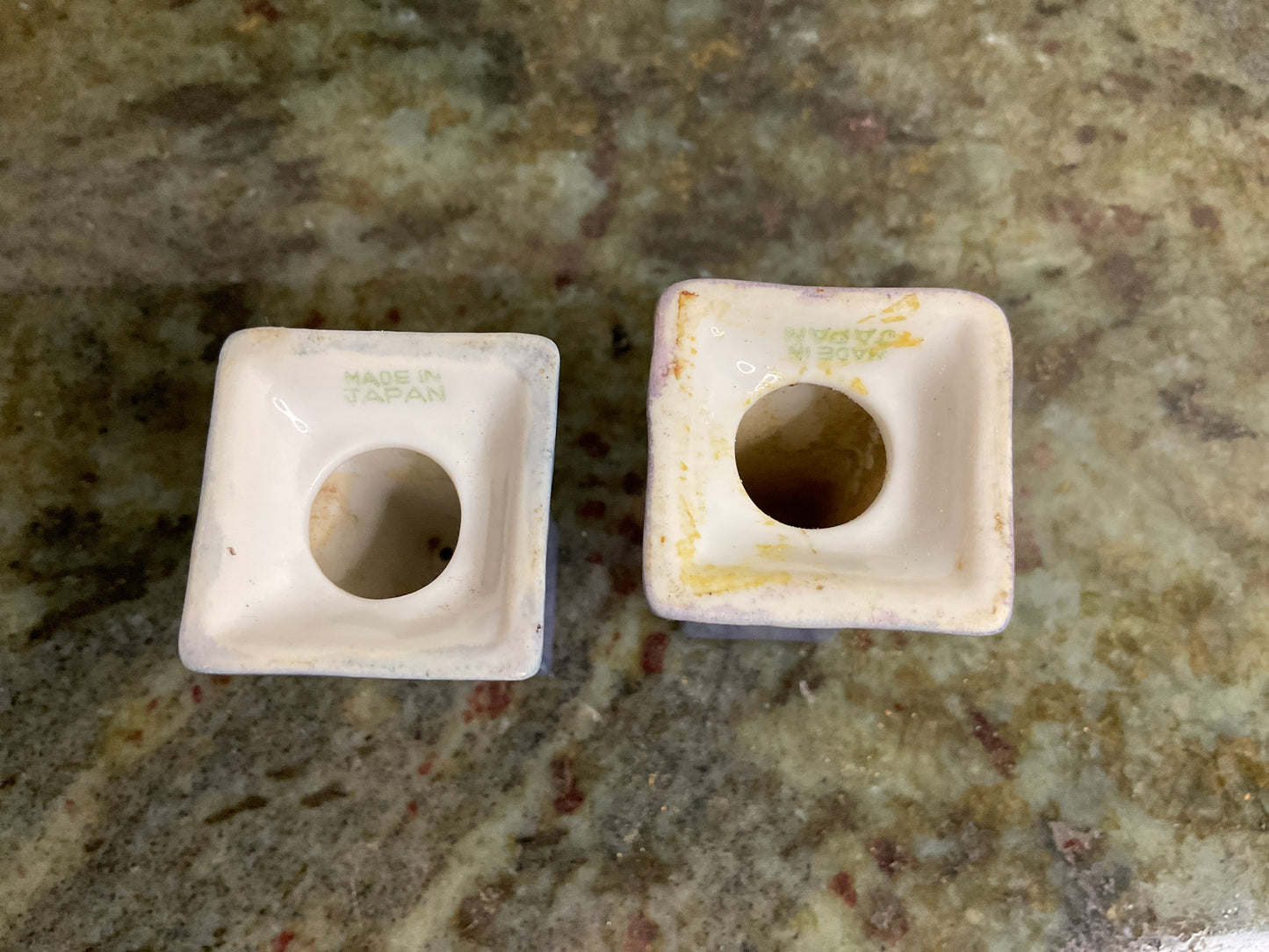 Antique Mini S&P Shakers made in Japan