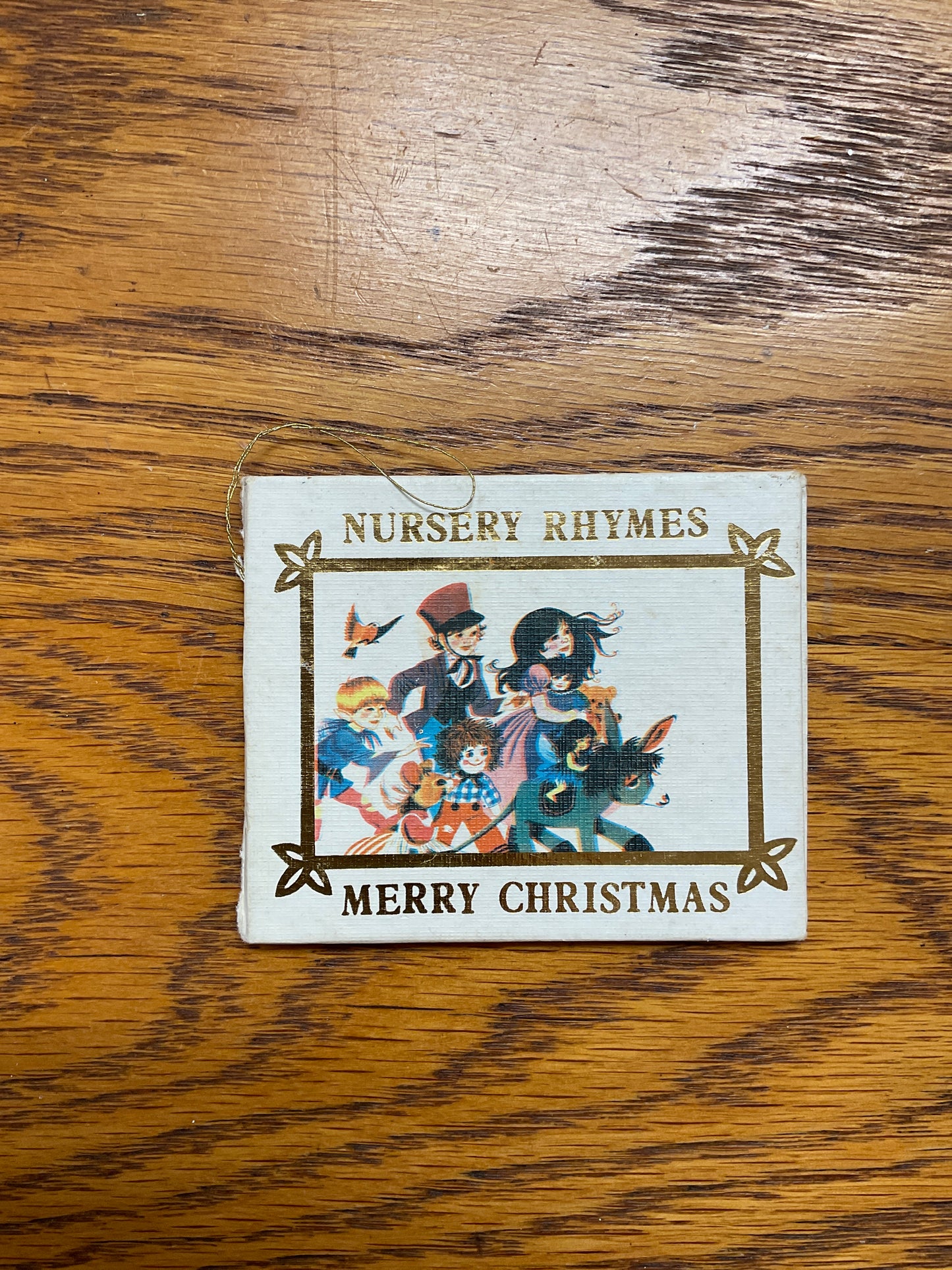 Vintage Nursery Rhymes Christmas Little Book